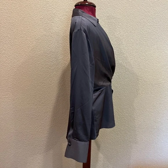 *SOLD* Catherine Malandrino Long Sleeve Blouse - Picture 6 of 12